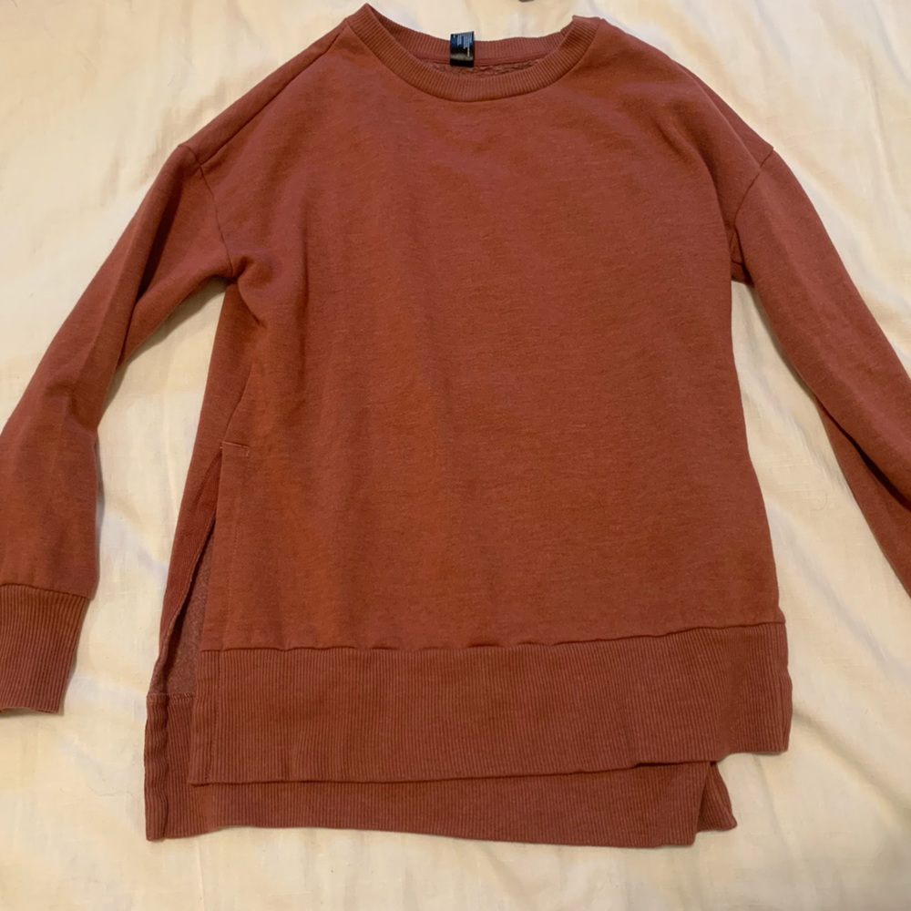 90 degrees red sweater